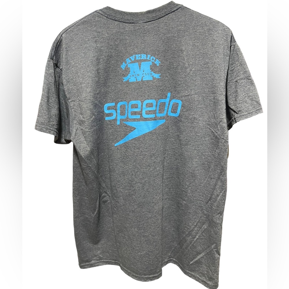 Mavs Speedo Maverick Swim Club Graphic T-Shirt Sz Large - Picture 3 of 5